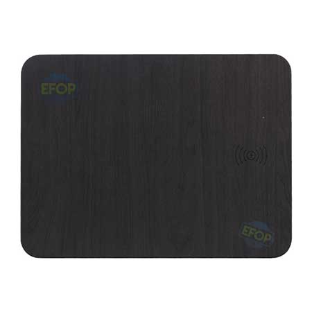 mouse pad with qi charger