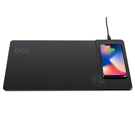 Wireless charging mouse pads